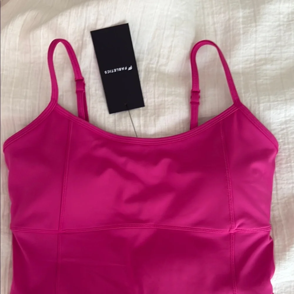 Pink Spaghetti Strap Romper - Picture 3 of 8